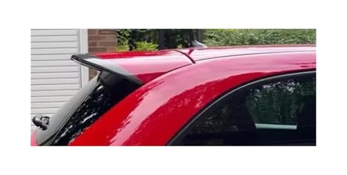 に適合する フィアット500 に適合する アバルト 595 2010-2020用 リアルーフスポイラーウィング フルカーボンファイバー レーシングリアスポイラー ルーフウィングリップ FRP CMUFAYMB(売店)(Gloss Black FRP)