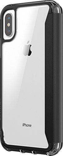 Griffin Survivor Clear Custodia per iPhone X, Nero...