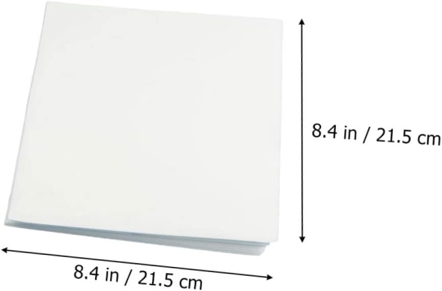 300Pcs Bird Cage Liner Paper Mats Thick Absorbent Parakeet Cage Accessories and Lightweight Paper Pads for Easy Cleaning and Fresh Environment