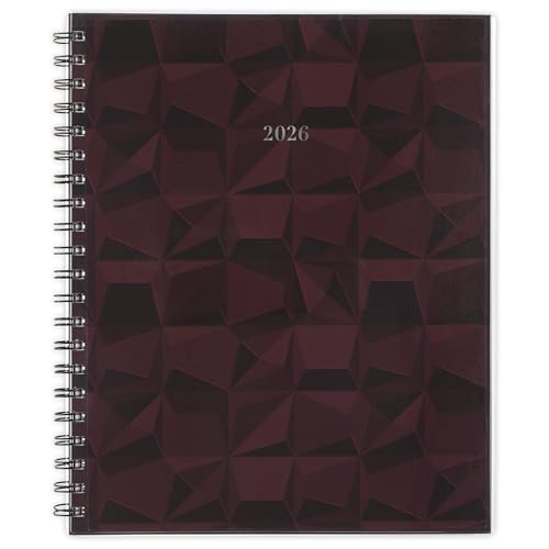 Cambridge 2026 Planner, Weekly & Monthly, 8-1/2" x 11", Large, Customizable, Facet (1755-901-26)