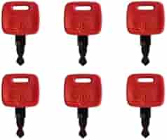 John Deere Traktor Schlüssel Set - 6-teiliges Ersatzschlüssel-Set RE183935