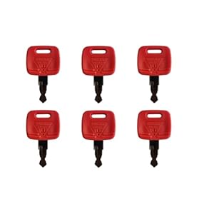 GAOHOU RE183935 Zündschlüssel 6er-Pack
