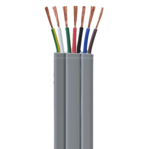 Câble plat flexible TVVB résistant pour éviter les blocages de portail