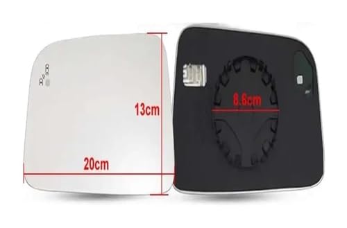 Rétroviseur Edge 2009-2014 côté droit avec miroir d'angle mort intégré