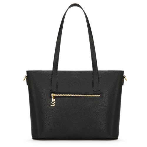 Bolso grande tipo tote para mujer con bandolera y asa miniatura 4