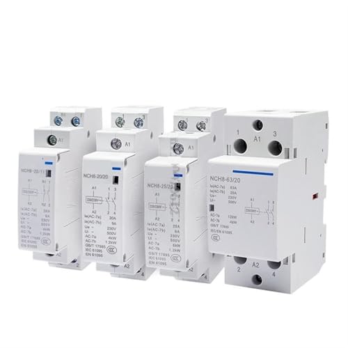 Mini contacteur NCH8 40A 1NO1NC pour éviter la surcharge de votre tableau