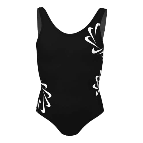 Nike Maillot de bain Swim Back fille noir blanc NESSD722-001 natation