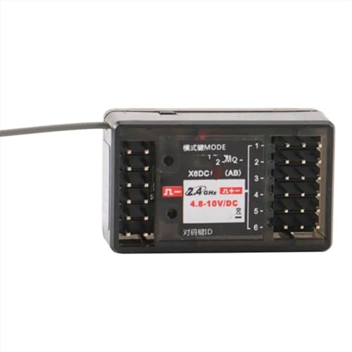 Luces Vehículo RC sin Parpadeos con Módulo Placa Control Receptor DumboRC X6DC 4