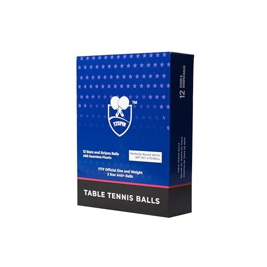 T2Spin Premium Ping Pong Gear - Ping Pong Accessories - Ping Pong Equipment - Table Tennis Accessories - Table Tennis Set for Everyone (Stars & Stripe - Special Edition)