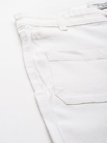 Image of GUTI Womens High Rise Crop Length Jeans()