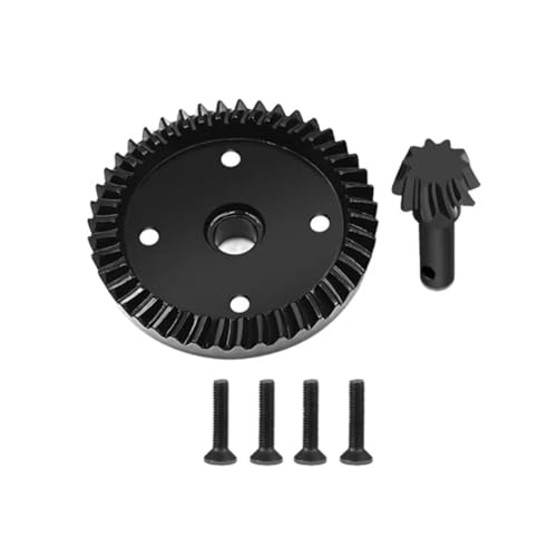 Boîte vitesses Sledge 95076-4 et engrenage acier 43+10T pour différentiel Monster Truck RC 1/8