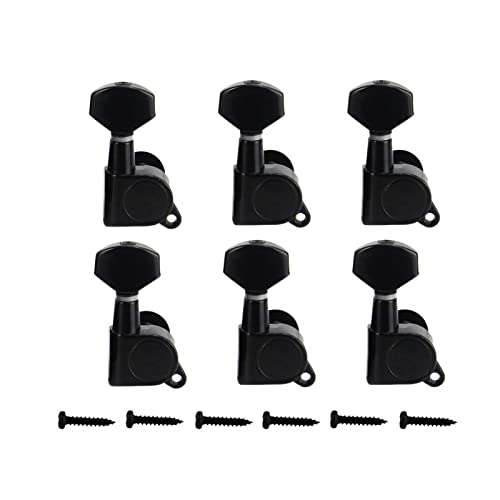 FLFL Chevilles Cordes Guitare Ensemble De 6R Touches De Guitare PEGS Têtes De Machine Tuners Ratio Black Gear 15: 1 pour… - Les Beatles, Paul McCartney, John Lennon, RIngo Starr, George Harrison FLFL Chevilles Cordes Guitare Ensemble De 6R Touches De Guitare PEGS Têtes De Machine Tuners Ratio Black Gear 15: 1 pour… – Image 3