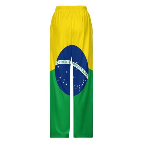 Brazil FlagChildren's Casual Pajamas110CM4