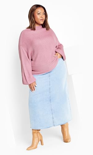 Image of City Chic Women's Plus Size Sweater - Angel Sleeve