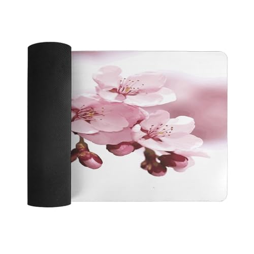 Cherry Blossom Desk Pad con Base de Goma, Grande, 30x60 cm miniatura 3