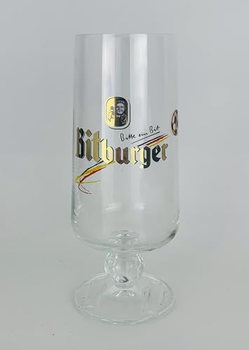 circa Vetro da 0,3 l Generisch Bitburger - Bicchiere da birra, ca. 0,3 l, da birra, da collezione, da birra, da pils, bar/gastro, 1 pezzo
