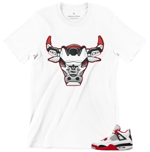 T Shirt to Match J's Black Red White 1 2 3 4 5 6 7 8 9 10 11 12 13 Men's Graphic Tee