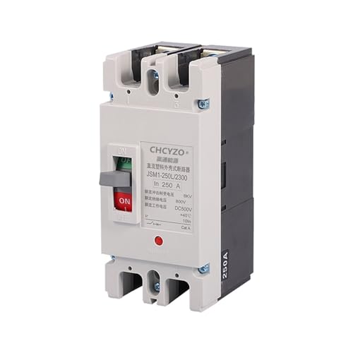 Interrupteur pneumatique 2P CC 200A disjoncteur boîtier 500V - 4