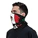 Funny Text Mexico Flag Neck Gaiter Shield Scarf Fashion Balaclava Headwear Bandana Face Mask Seamless For Men Women Motorcycle