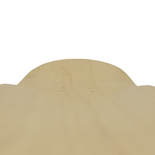 Moose 7.5\" Blank Skateboard Deck Natural 7-Ply Canadian Maple - Thumbnail 4