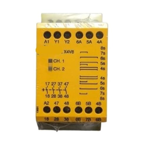 Relais PZEX4V8 module de sécurité coupure d'urgence et automatisme basse tension