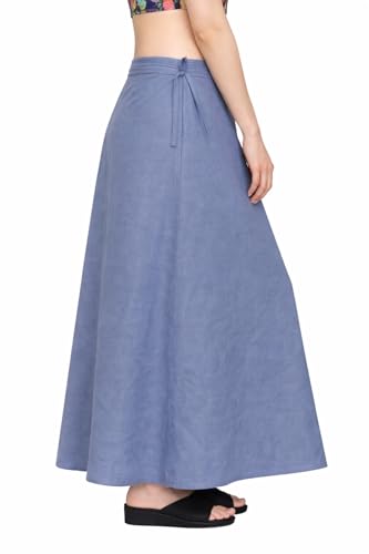 Image of CITIX Pure Cotton Petticoat for Woman Saree | Adujastable Drawstring Waist