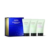 AHAVA The Minerals Trio Gift Set – Includes Mineral Hand Lotion 40ml, Mineral Shower Gel 40ml & Mineral Body Lotion 40ml – Hydrating Travel Skincare Set