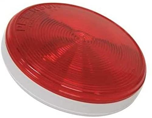 Peterson Manufacturing 826R Luz LED S/T/T redonda 4" miniatura 1