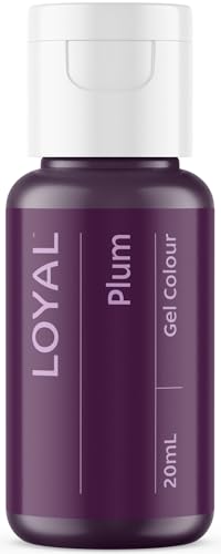 Image of Loyal Gel Food Coloring | Vibrant Color for Buttercream, Fondant, Royal Icing, Gum Paste, Marzipan and Cake Batter | Gel-Based Concentrated Food Dye - 20ml Plum