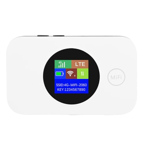 Image of Generic 4G LTE Mobile Hotspot Device, 150Mbps High Speed Hotspot Router with SIM Card Slot, Portable Travel WiFi Router for Phone Laptop Desktop Tablet, Support 10 Users Connection