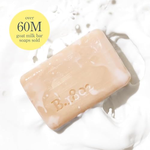 Image of Beekman 1802 Goat Milk Soap - Moisturizing Hand & Body Soap Bar with Shea Butter & Botanical Oils, Triple-Milled, Non-Drying, Made for Sensitive Skin, Fresh Air 9 oz