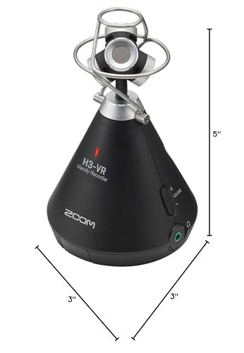 Zoom H3-VR 360° Audio Recorder, Records Ambisonics, Binaural, And Stereo, Battery Powered, Records To Sd Card, Wireless Control, For Vr & Surround Sound Video thumb #7