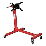 OKSTENCK 1000LBS Capacity Motor Engine Stand Hoist Rotating Automotive Tools in Heavy Duty Steel wit