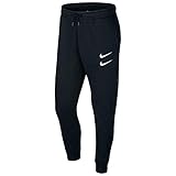  Nike Herren Sportswear Swoosh Hose Schwarz M