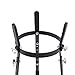 Conga Stand, Sit Down Conga Stand Adjustable Height 52.5cm to 68cm, Conga Drum Holder Djembe Floor Stand, Barrel Conga Basket Stand for Less Than 27cm Drum Base