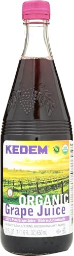 Image of KEDEM FOOD Organic Grape Juice, 22 FZ