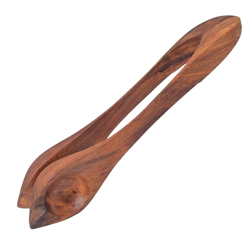 Musical Spoons for Percussion Handcrafted 9 Rosewood Rhythm Spoon Instrument for Folk & Celtic Music Easy to Play Great for Festivals & Gift for All Ages