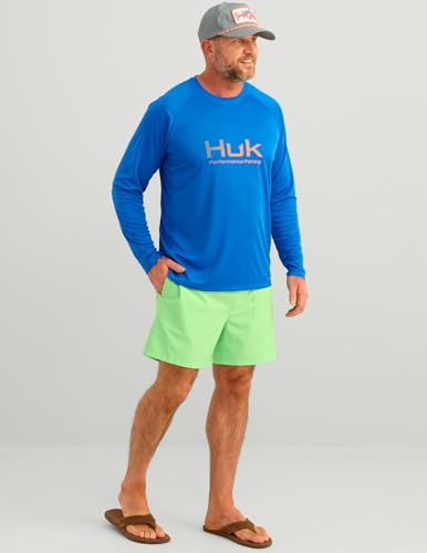Image of HUK Men's Pursuit Vented Long Sleeve Fishing Shirt (+30 UPF)