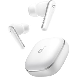 soundcore Liberty 5 by Anker Auriculares Inalámbricos Bluetooth con Cancelación de Ruido, Reducción de Voz 2X más Potente, ANC en Tiempo Real, Carga Rápida, Audio Dolby, Llamadas Claras con