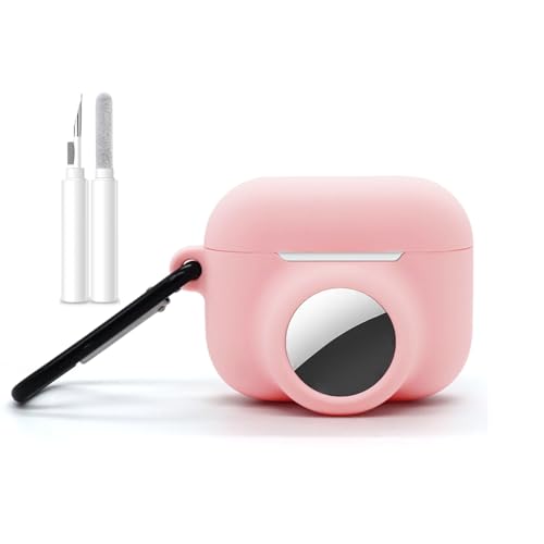 �y2 in 1�P�[�X�zAirPods Pro 3 �pAir-tags�p �J�o�[ �G�A�^�O �V���R�� ���[�P�[�X AirPod Pro 3 �ی�J�o�[ tag �����h�~ ���[ �ی�X�L�� �J�o�[ �y�ʏ��^AirPods Pro 3 �o���p�[ �|������(�T���h