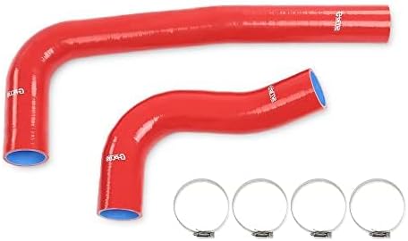 G-PLUS Radiator Silicone Hose Compatible With DODGE 5.9L/6.7L Cummins 2003-2010 (Red)