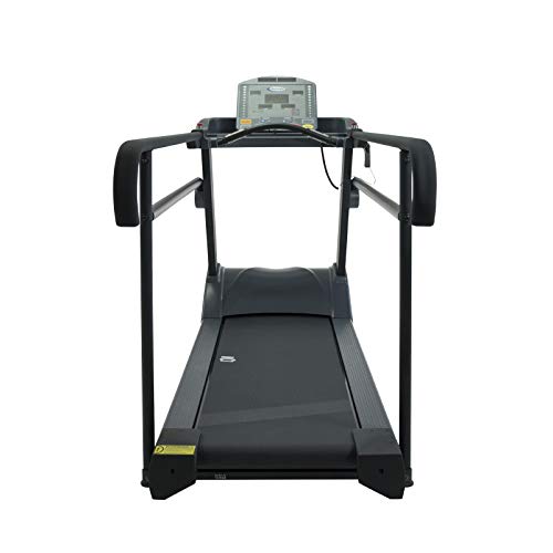 Image of PhysioMill Rehabilitation Walking Treadmill with Low Step-Up and Long Handrails for Recovery - Max User 500 lbs