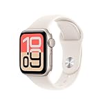 Apple Watch SE 3 [GPS 40 mm] Montre connectée avec boîtier Lumière stellaire et Bracelet Sport Lumière stellaire. Moniteur activité/Sommeil/fréquence Cardiaque, écran Toujours activé