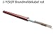 Produktbild Brandmeldekabel BMK JYSTY 4x2x0,8 Brandmelde ROT 100m
