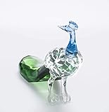 Handpolierte Glasfigur mit hochwertigem Kristallschliff.