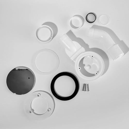 Filtre à cheveux lavabos pour les odeurs et siphon de sol plat de douche - 4