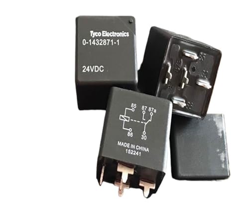 Relé de 5 pines 24V 0-1432871-1 V4-1C-P-24V conmutador para camión