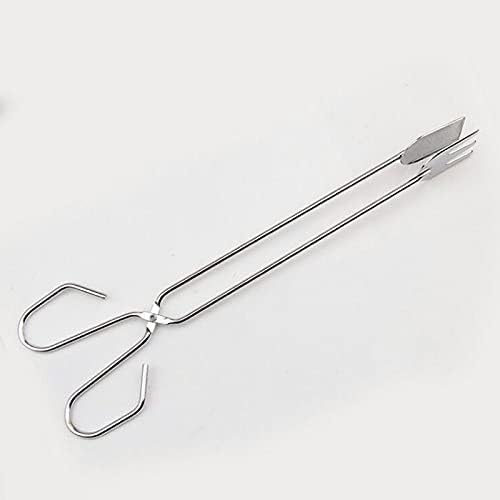 Cooking Tongs Stainless Steel Food TongsSmall Clam Shell Service Tongs for Serving Appetizers, Desserts, Salads, Barbecue Tongs