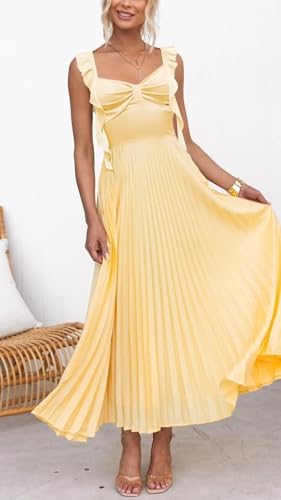 Chiffon Pleated Bridesmaid Dresses for Women Ruffles Spaghetti Straps Corset Formal Evening Party Dress4