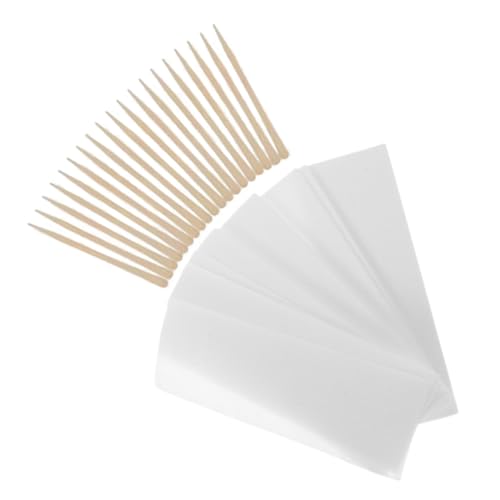 CALLARON 1 Satz Wachsstreifen mit Holzstäbchen